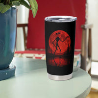 Siren Head Tumbler Cup Supernatural American Cryptid Full Blood Moon Halloween - Wonder Print Shop