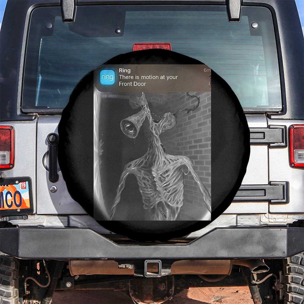 Funny Siren Head Spare Tire Cover Ring with Motion Meme - Wonder Print Shop