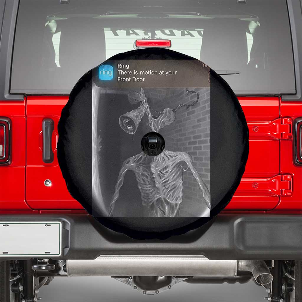 Funny Siren Head Spare Tire Cover Ring with Motion Meme - Wonder Print Shop