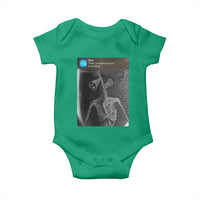 Funny Siren Head Baby Onesie Ring with Motion Meme - Wonder Print Shop