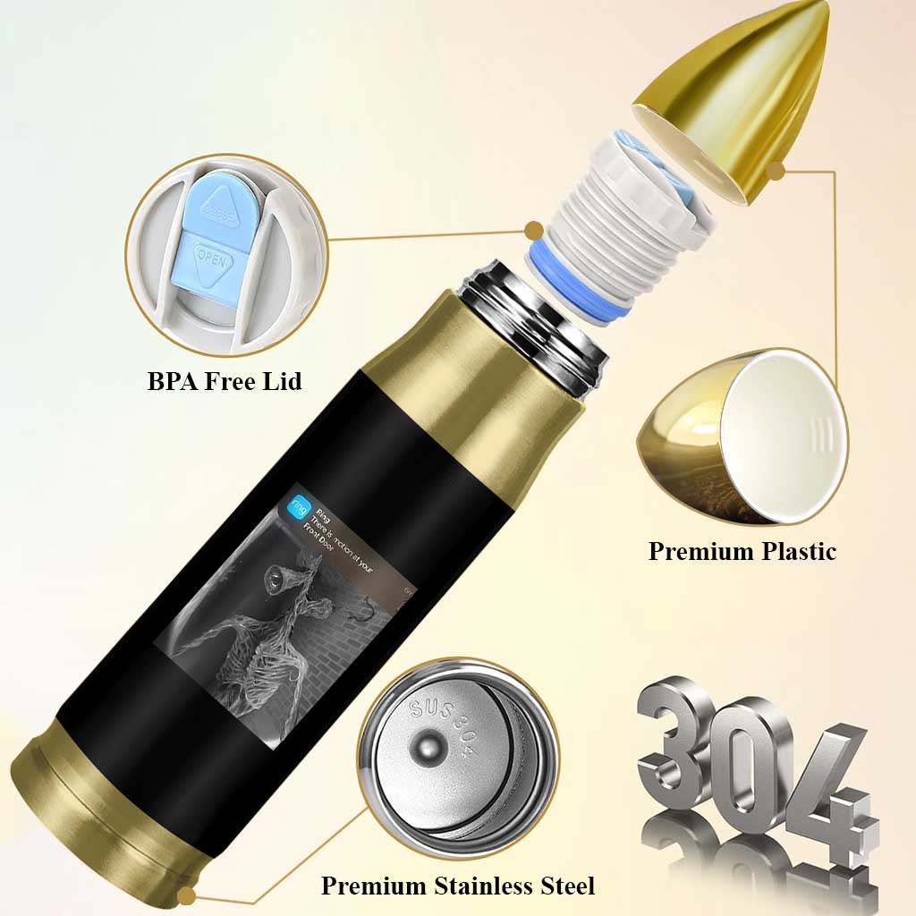 Funny Siren Head Bullet Tumbler Ring with Motion Meme - Wonder Print Shop