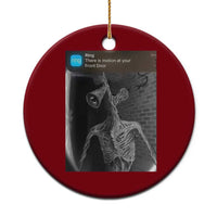 Funny Siren Head Ceramic Ornament Ring with Motion Meme - Wonder Print Shop
