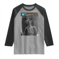 Funny Siren Head Raglan Shirt Ring with Motion Meme - Wonder Print Shop