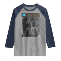 Funny Siren Head Raglan Shirt Ring with Motion Meme - Wonder Print Shop