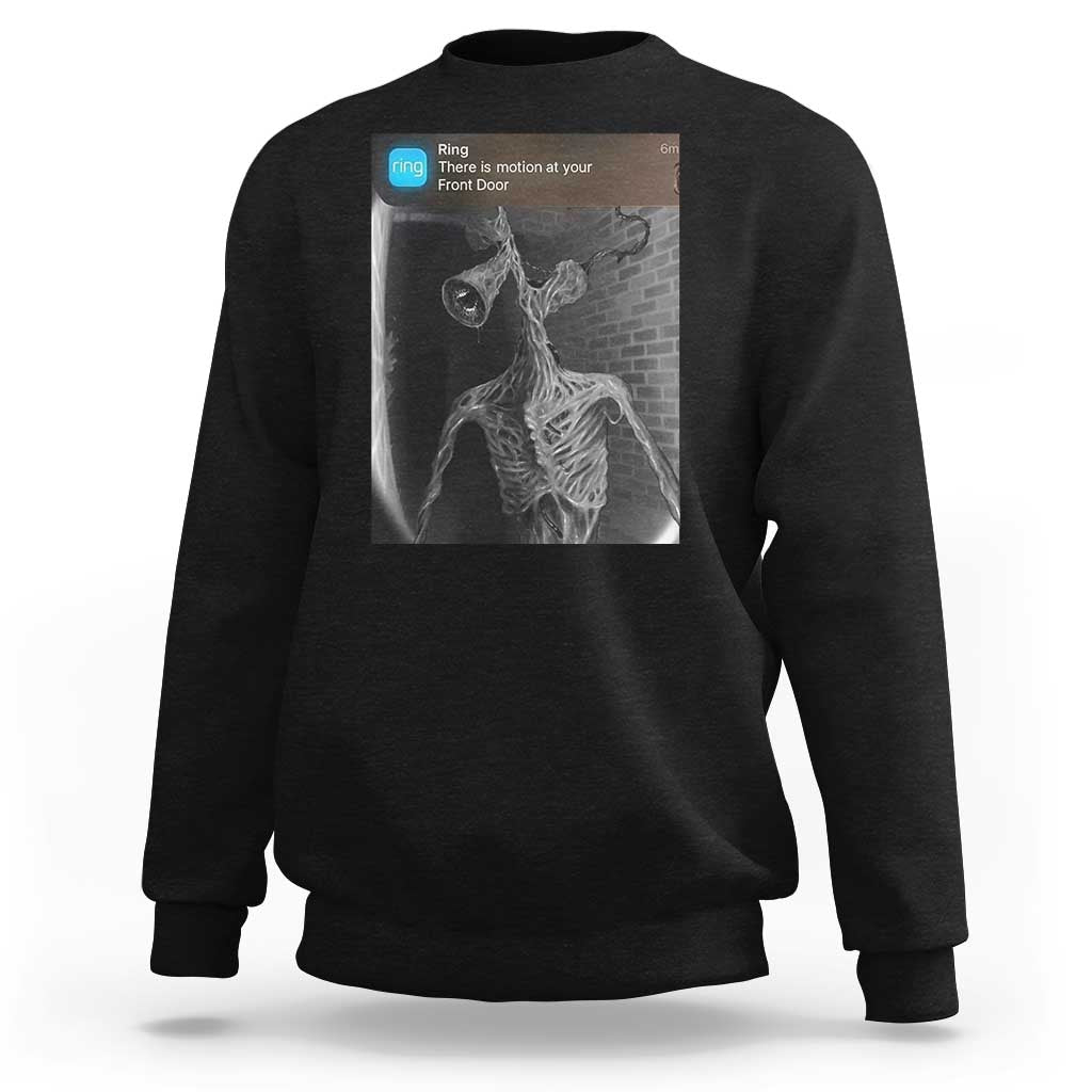 Funny Siren Head Sweatshirt Ring with Motion Meme - Wonder Print Shop