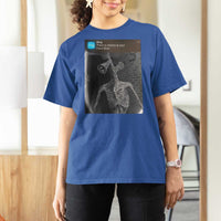 Funny Siren Head T Shirt For Women Ring with Motion Meme - Wonder Print Shop