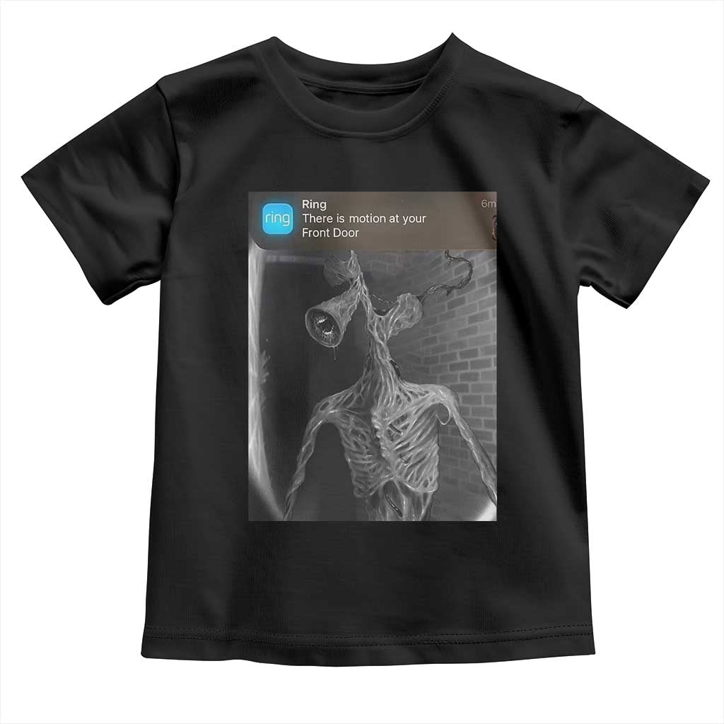 Funny Siren Head Toddler T Shirt Ring with Motion Meme - Wonder Print Shop