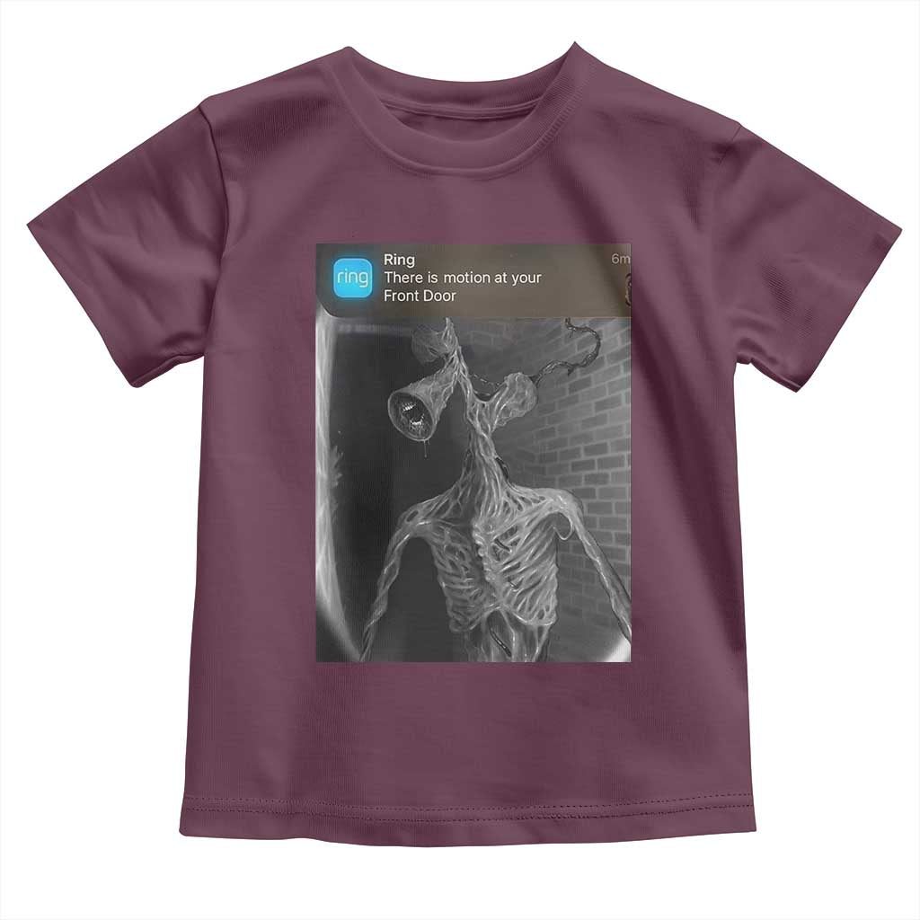 Funny Siren Head Toddler T Shirt Ring with Motion Meme - Wonder Print Shop