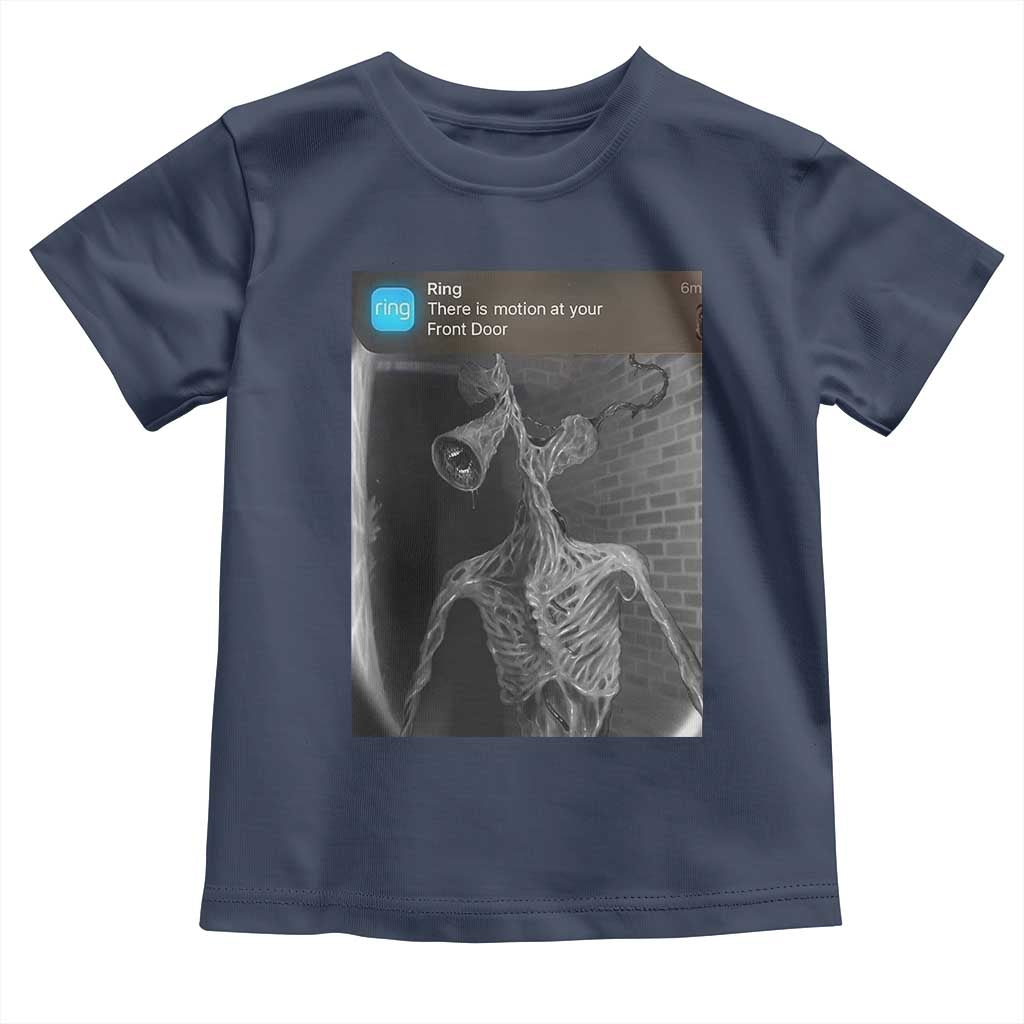 Funny Siren Head Toddler T Shirt Ring with Motion Meme - Wonder Print Shop