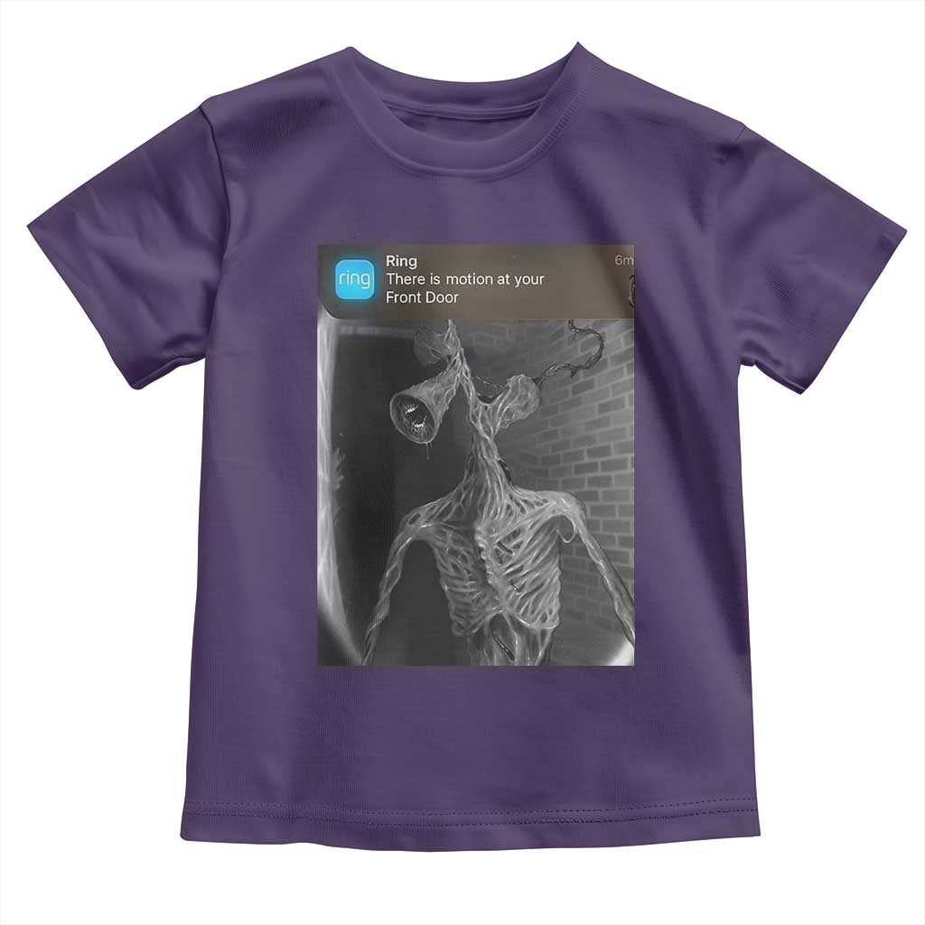 Funny Siren Head Toddler T Shirt Ring with Motion Meme - Wonder Print Shop