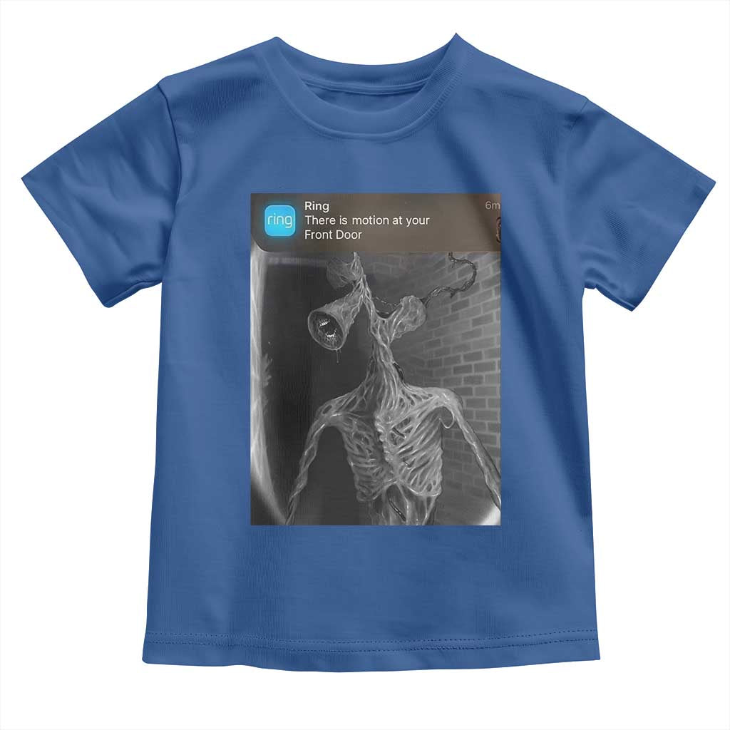 Funny Siren Head Toddler T Shirt Ring with Motion Meme - Wonder Print Shop