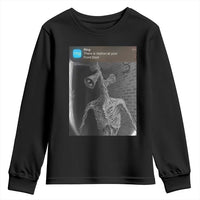 Funny Siren Head Youth Sweatshirt Ring with Motion Meme - Wonder Print Shop