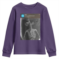 Funny Siren Head Youth Sweatshirt Ring with Motion Meme - Wonder Print Shop