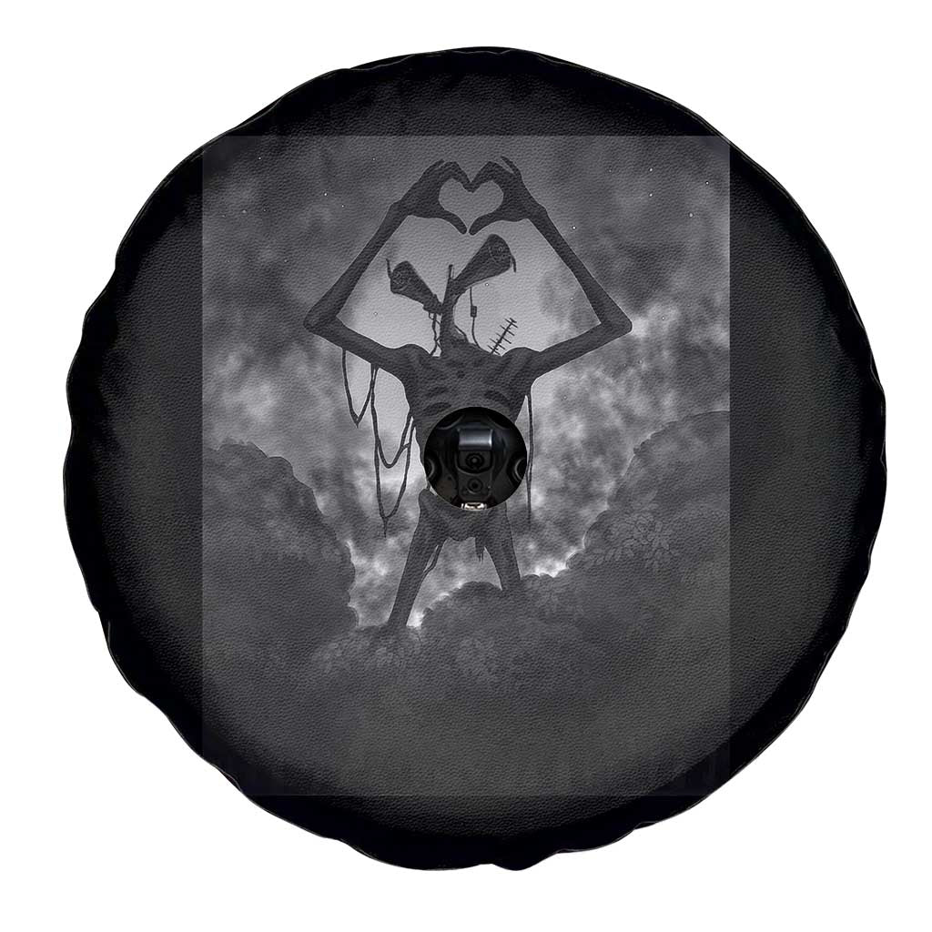 Siren Head Spare Tire Cover Horror Poster Halloween Supernatural American Cryptid - Wonder Print Shop