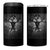 Siren Head 4 in 1 Can Cooler Tumbler Horror Poster Halloween Supernatural American Cryptid - Wonder Print Shop