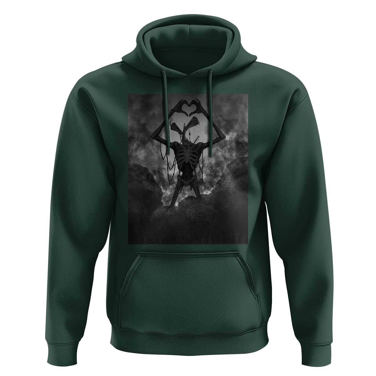 Siren Head Hoodie Horror Poster Halloween Supernatural American Cryptid - Wonder Print Shop