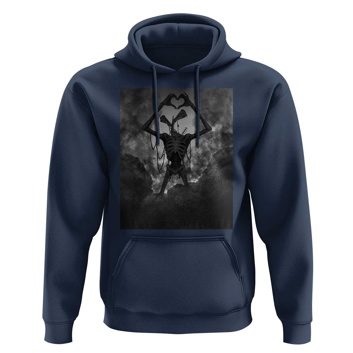 Siren Head Hoodie Horror Poster Halloween Supernatural American Cryptid - Wonder Print Shop