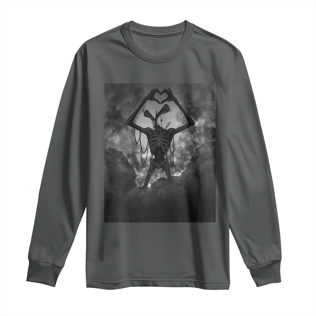 Siren Head Long Sleeve Shirt Horror Poster Halloween Supernatural American Cryptid - Wonder Print Shop