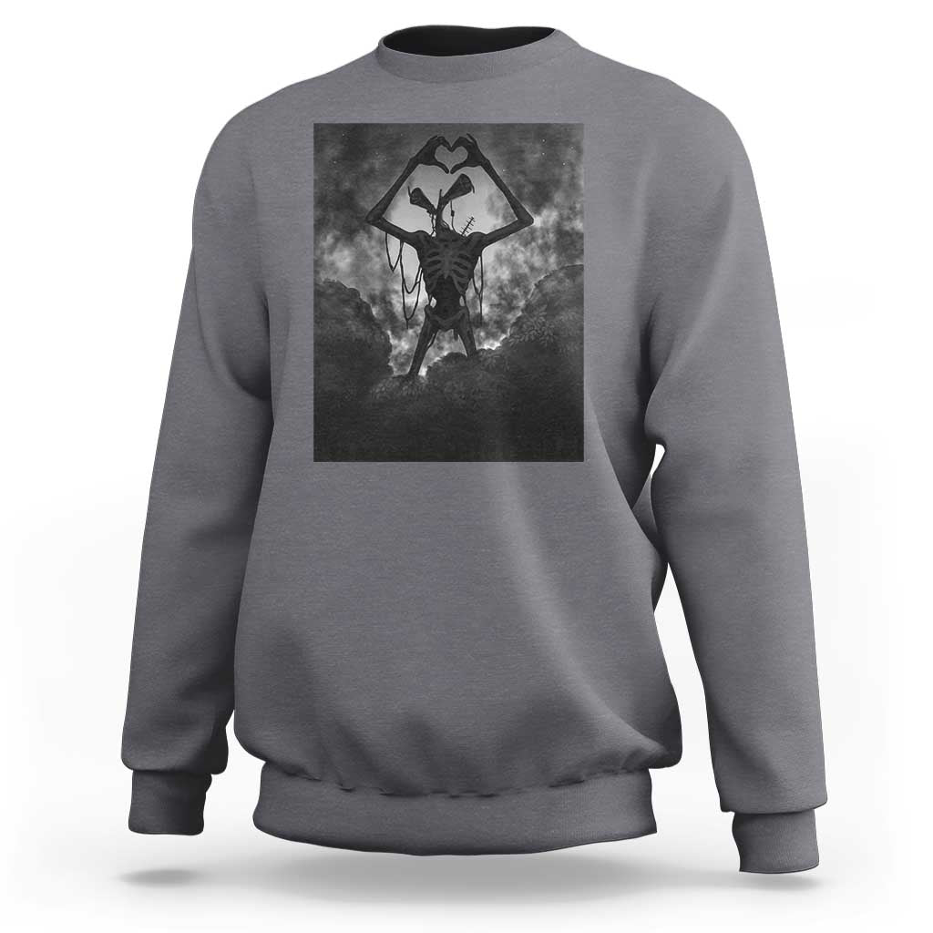 Siren Head Sweatshirt Horror Poster Halloween Supernatural American Cryptid - Wonder Print Shop