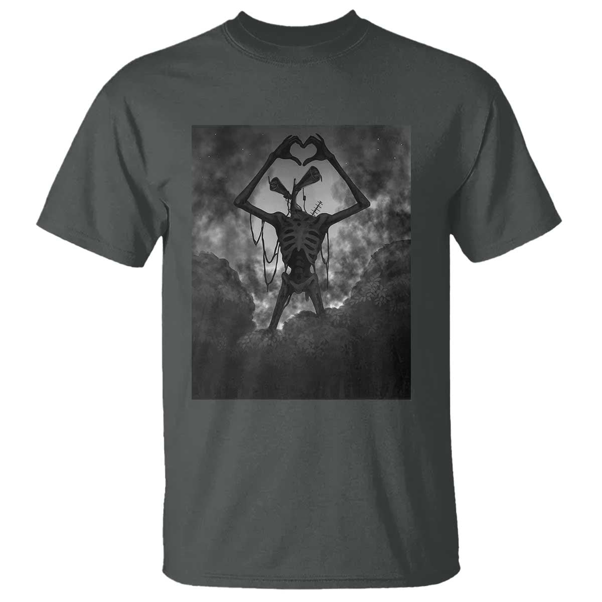 Siren Head T Shirt Horror Poster Halloween Supernatural American Cryptid - Wonder Print Shop