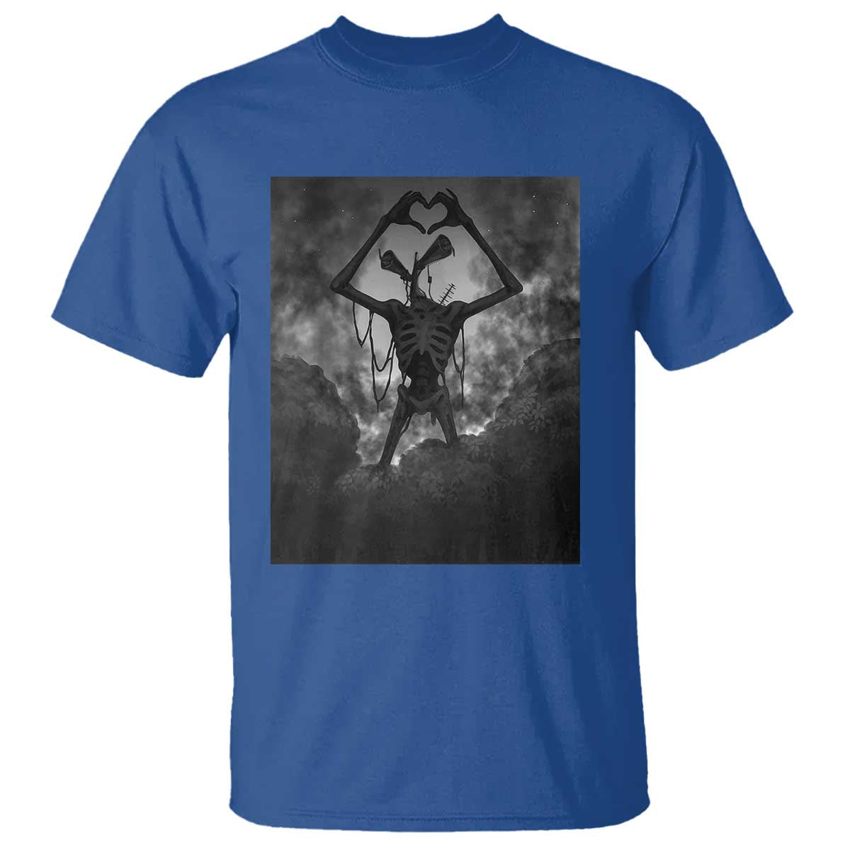 Siren Head T Shirt Horror Poster Halloween Supernatural American Cryptid - Wonder Print Shop