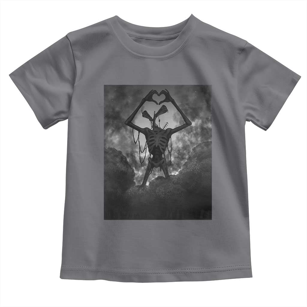 Siren Head Toddler T Shirt Horror Poster Halloween Supernatural American Cryptid - Wonder Print Shop