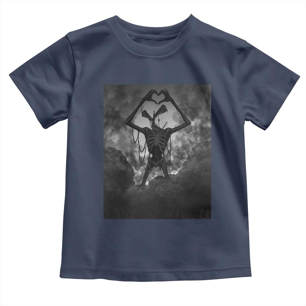 Siren Head Toddler T Shirt Horror Poster Halloween Supernatural American Cryptid - Wonder Print Shop