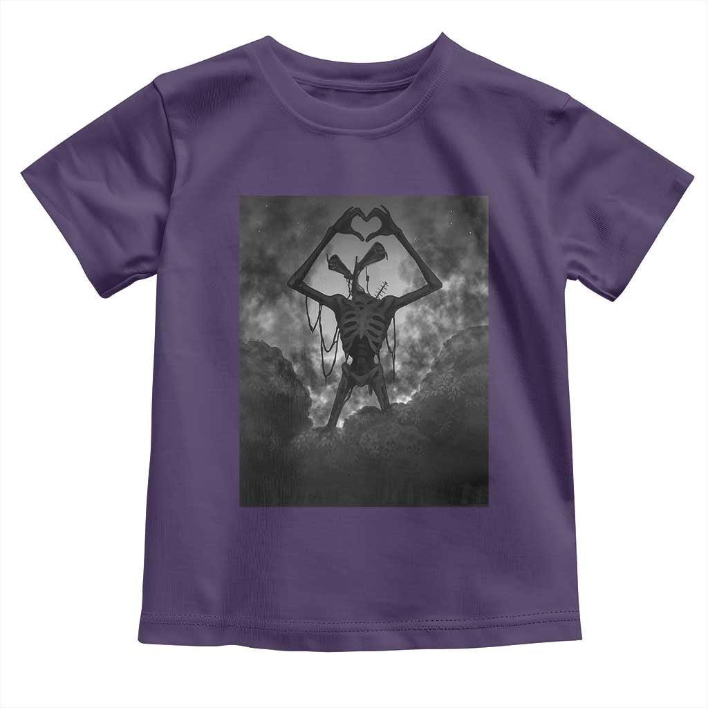 Siren Head Toddler T Shirt Horror Poster Halloween Supernatural American Cryptid - Wonder Print Shop