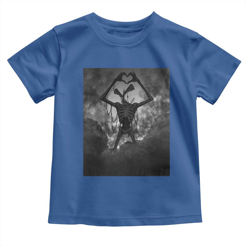 Siren Head Toddler T Shirt Horror Poster Halloween Supernatural American Cryptid - Wonder Print Shop