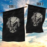 Siren Head Garden Flag Retro Vintage American Cryptid Mountain Trees - Wonder Print Shop