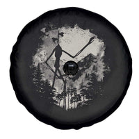 Siren Head Spare Tire Cover Retro Vintage American Cryptid Mountain Trees - Wonder Print Shop