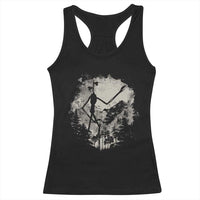 Siren Head Racerback Tank Top Retro Vintage American Cryptid Mountain Trees - Wonder Print Shop