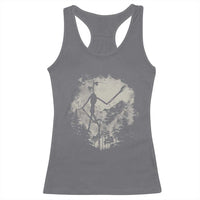 Siren Head Racerback Tank Top Retro Vintage American Cryptid Mountain Trees - Wonder Print Shop