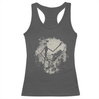 Siren Head Racerback Tank Top Retro Vintage American Cryptid Mountain Trees - Wonder Print Shop