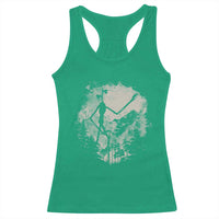 Siren Head Racerback Tank Top Retro Vintage American Cryptid Mountain Trees - Wonder Print Shop