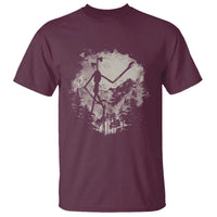 Siren Head T Shirt Retro Vintage American Cryptid Mountain Trees - Wonder Print Shop