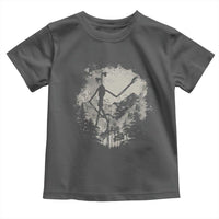 Siren Head Toddler T Shirt Retro Vintage American Cryptid Mountain Trees - Wonder Print Shop