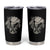 Siren Head Tumbler Cup Retro Vintage American Cryptid Mountain Trees - Wonder Print Shop