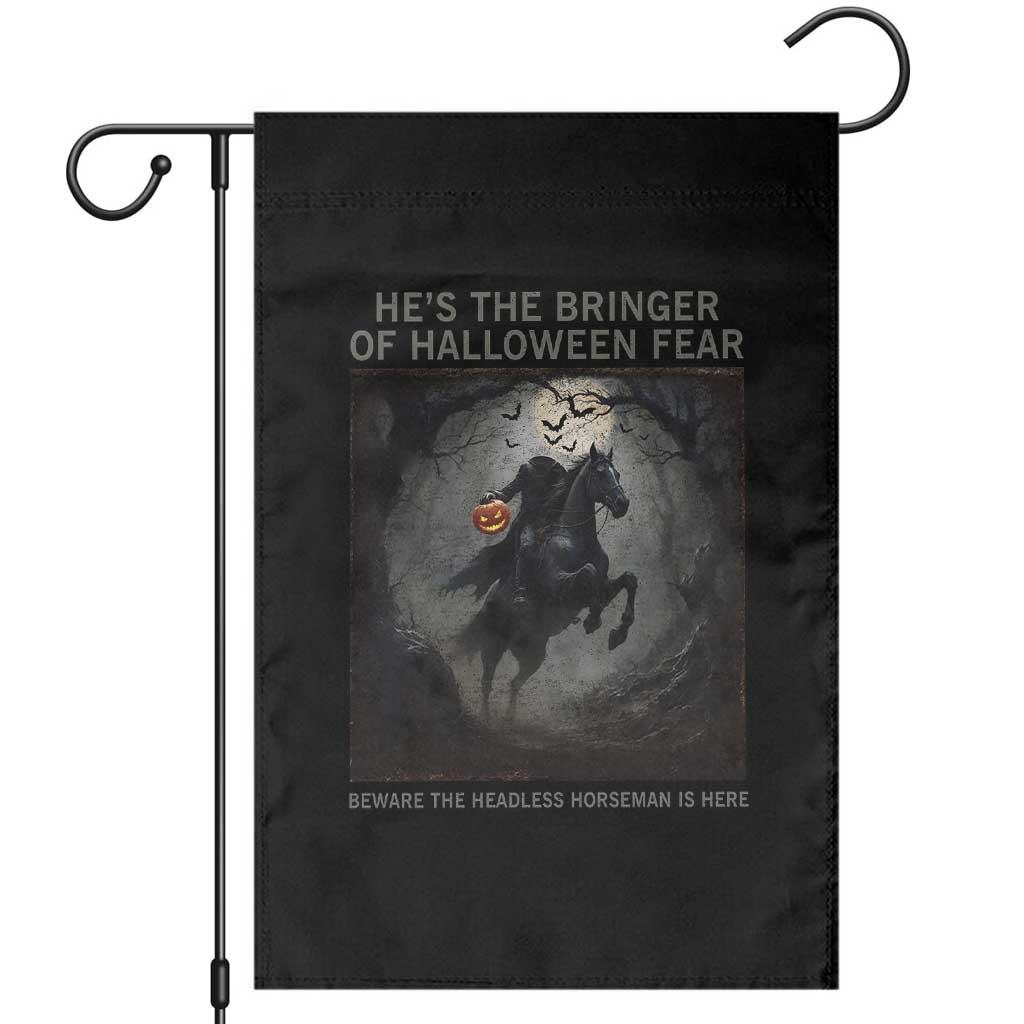 Headless Horseman Garden Flag Vintage Gothic Scary Costume Halloween October Festive - Wonder Print Shop