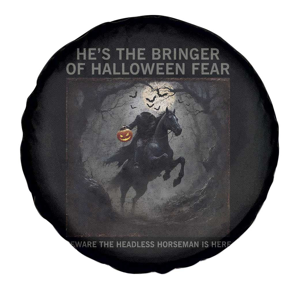 Headless Horseman Spare Tire Cover Vintage Gothic Scary Costume Halloween October Festive - Wonder Print Shop
