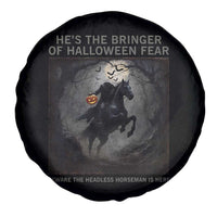 Headless Horseman Spare Tire Cover Vintage Gothic Scary Costume Halloween October Festive - Wonder Print Shop