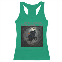 Headless Horseman Racerback Tank Top Vintage Gothic Scary Costume Halloween October Festive - Wonder Print Shop