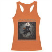 Headless Horseman Racerback Tank Top Vintage Gothic Scary Costume Halloween October Festive - Wonder Print Shop