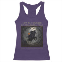 Headless Horseman Racerback Tank Top Vintage Gothic Scary Costume Halloween October Festive - Wonder Print Shop