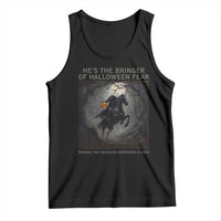 Headless Horseman Tank Top Vintage Gothic Scary Costume Halloween October Festive - Wonder Print Shop