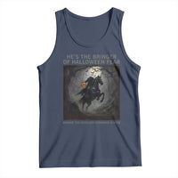 Headless Horseman Tank Top Vintage Gothic Scary Costume Halloween October Festive - Wonder Print Shop