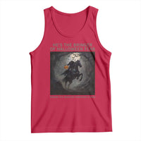 Headless Horseman Tank Top Vintage Gothic Scary Costume Halloween October Festive - Wonder Print Shop
