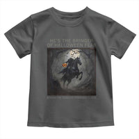 Headless Horseman Toddler T Shirt Vintage Gothic Scary Costume Halloween October Festive - Wonder Print Shop