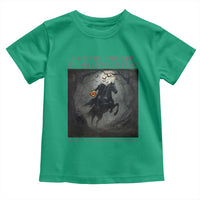 Headless Horseman Toddler T Shirt Vintage Gothic Scary Costume Halloween October Festive - Wonder Print Shop