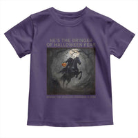 Headless Horseman Toddler T Shirt Vintage Gothic Scary Costume Halloween October Festive - Wonder Print Shop